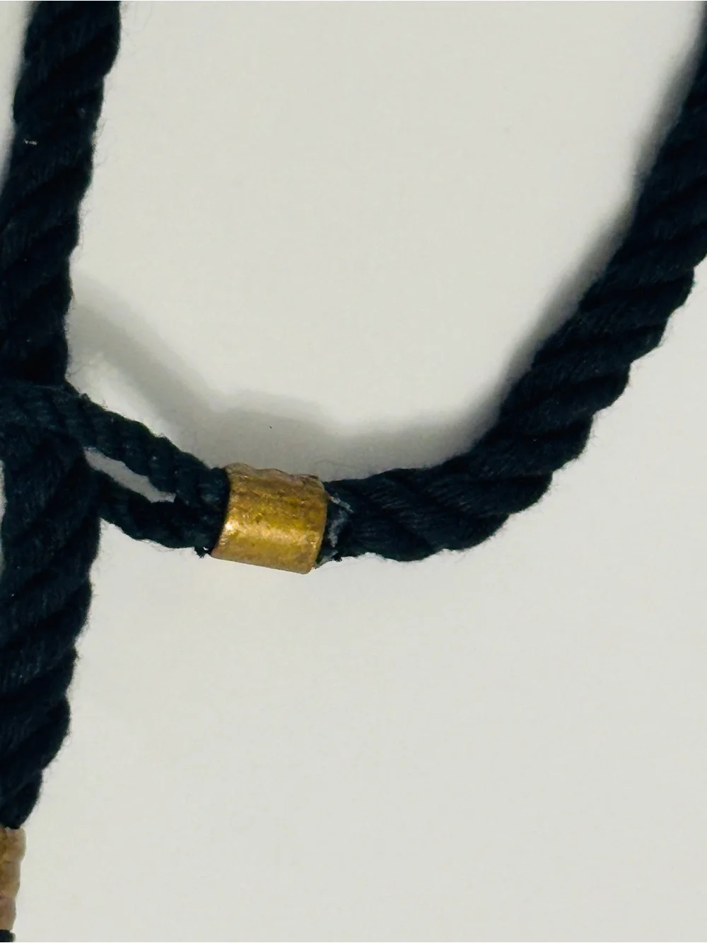 Kiel James Patrick KJP Navy Blue Rope Anchor Wrap Bracelet Unisex Made in USA
